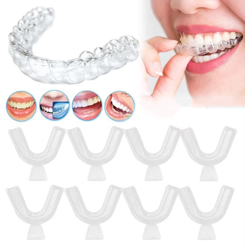Teeth Whitening For Trays - 1/3/6 par Silikonowych Ochraniaczy na Zęby