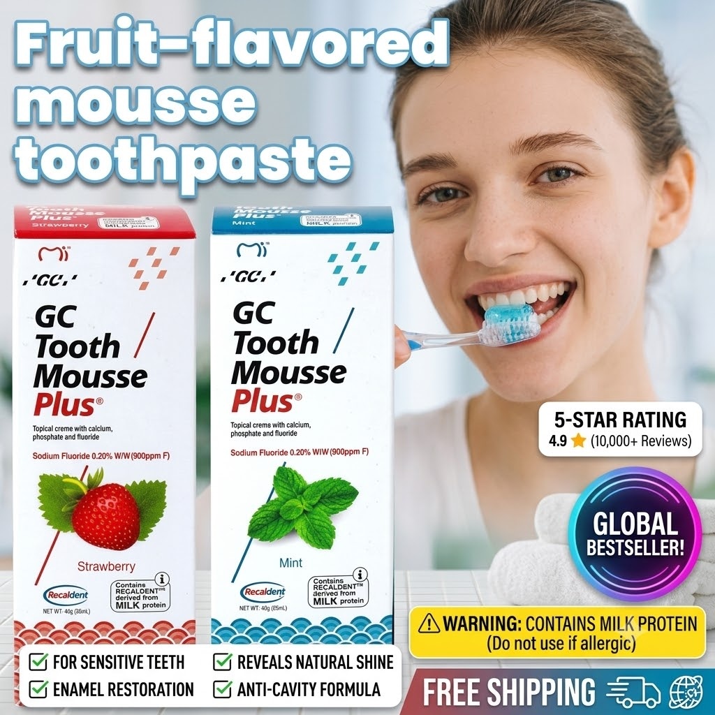 50g GC Pasta do zębów o smaku  – Teeth Whitening Mousse recenzja i cena