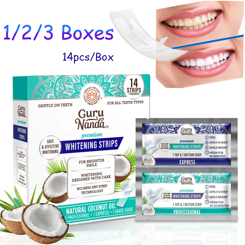 14 szt./pudełko Paski do wybie – Teeth Whitening Strips Permanent recenzja i cena