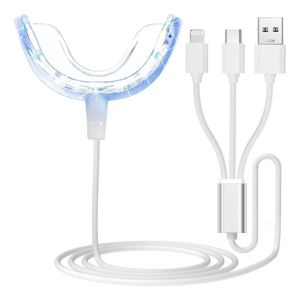 Teeth Whitening For Trays - Światło akceleratora wybielania zębów, 16x mocniejsze
