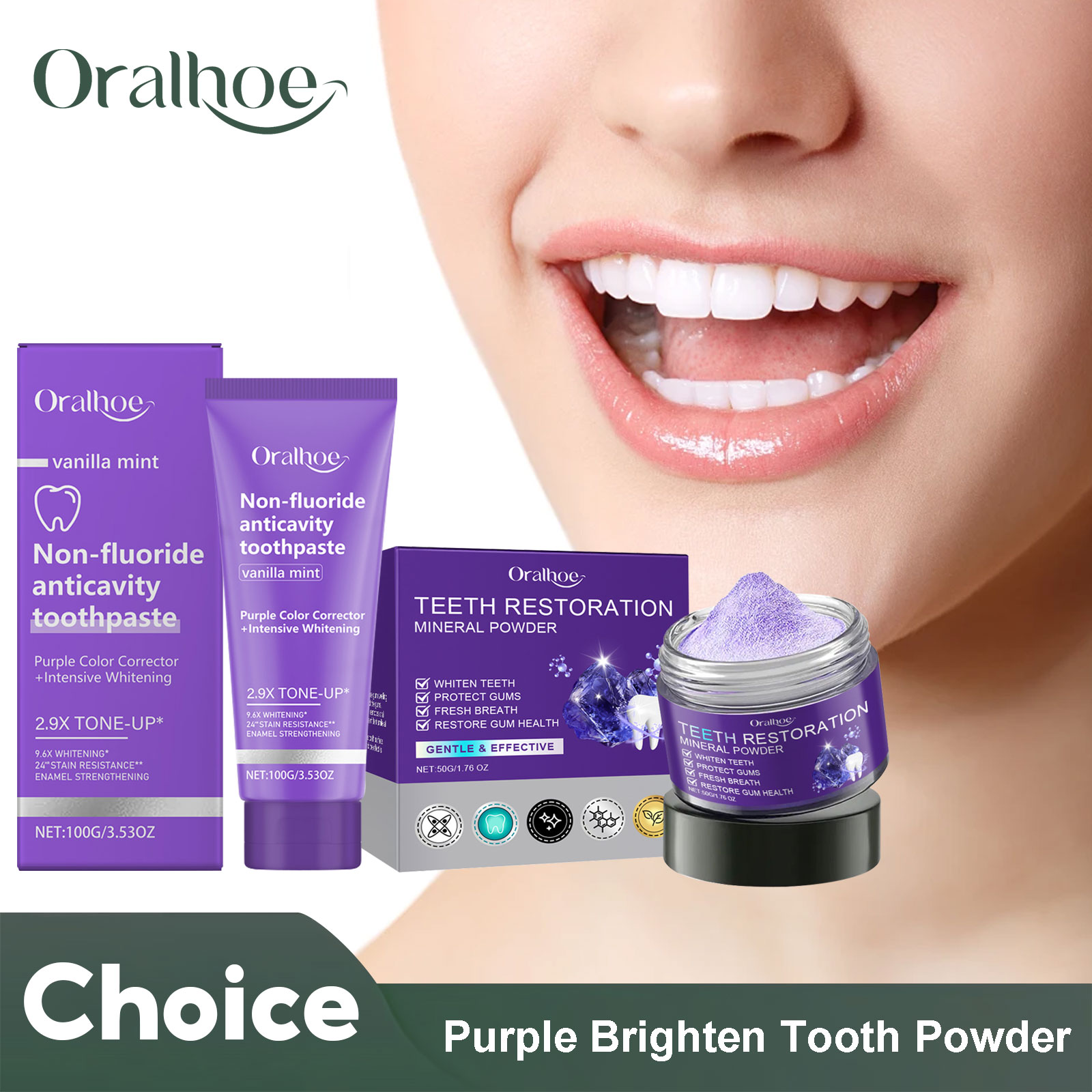 Teeth Restoration Mineral Powd – Teeth Whitening Mousse recenzja i cena