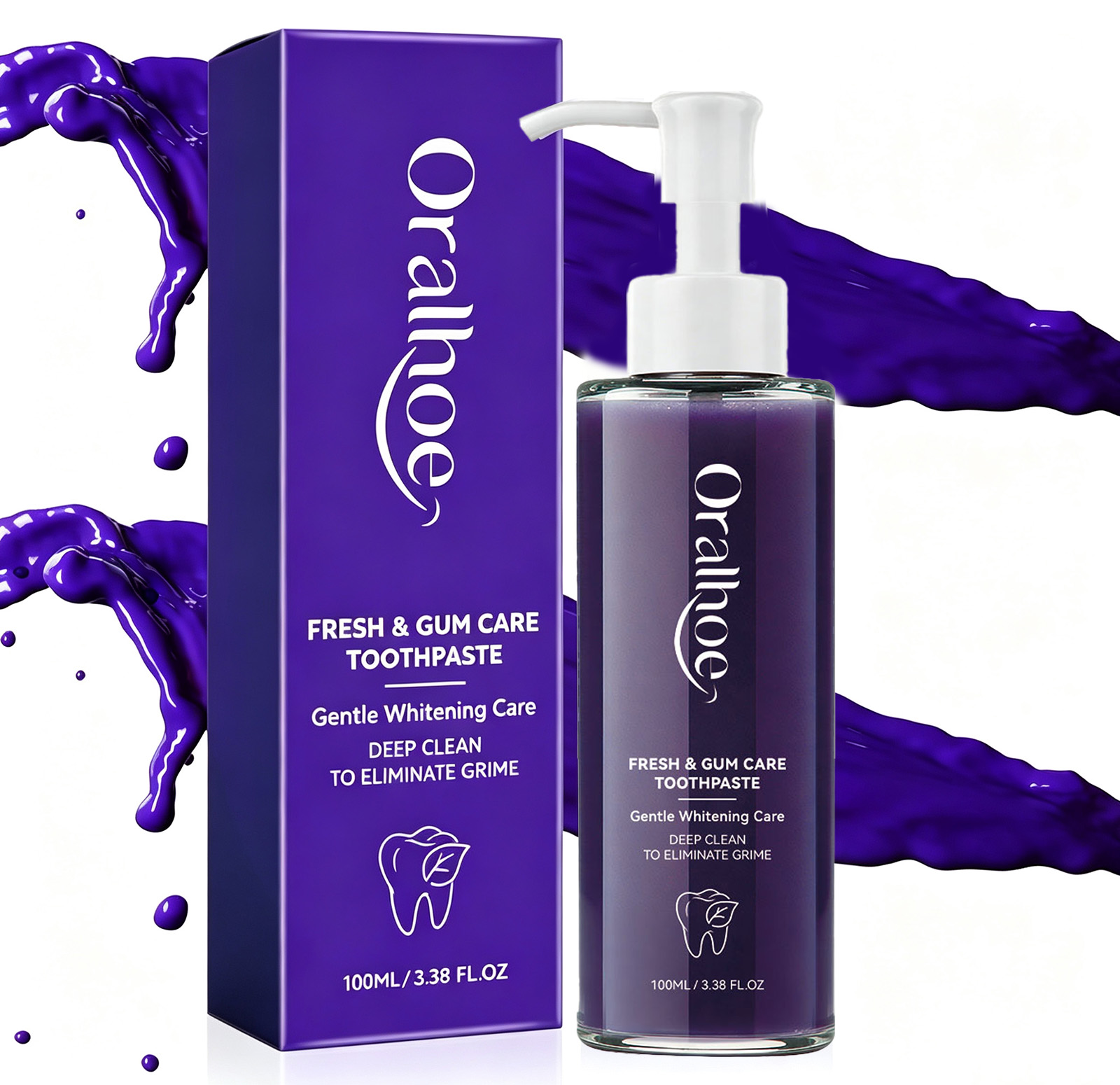 Fioletowa pasta do zębów do wy – Teeth Whitening Mousse recenzja i cena