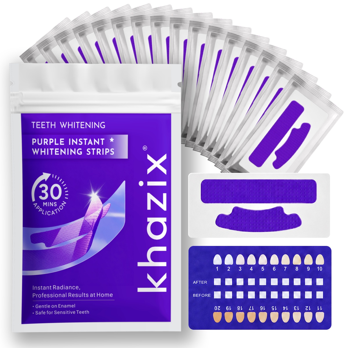1/7 par Pasków do Wybielania Z – Teeth Whitening Strips Permanent recenzja i cena