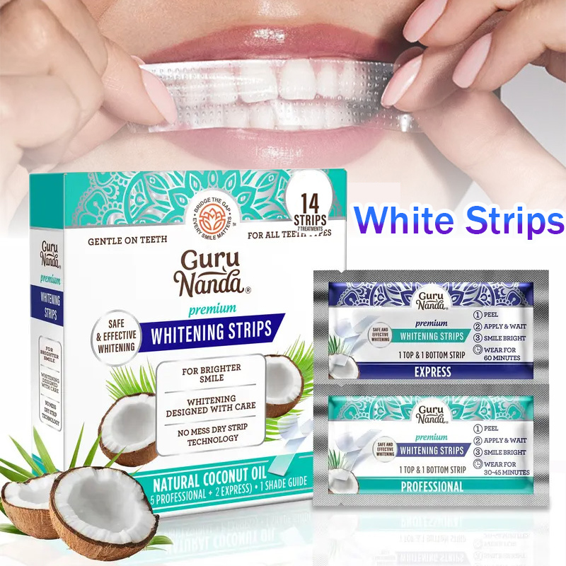 1/2/3 Pudełka Białych Pasków z – Teeth Whitening Strips Permanent recenzja i cena