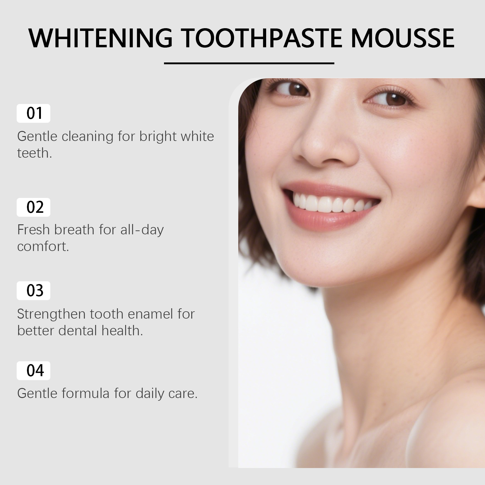 Pasty do zębów z hydroksiapaty – Teeth Whitening Mousse recenzja i cena