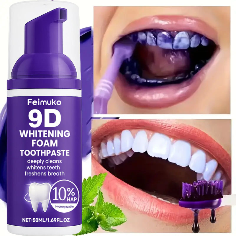 9D Fioletowa Pasta do Zębów w  – Teeth Whitening Treatment recenzja i cena