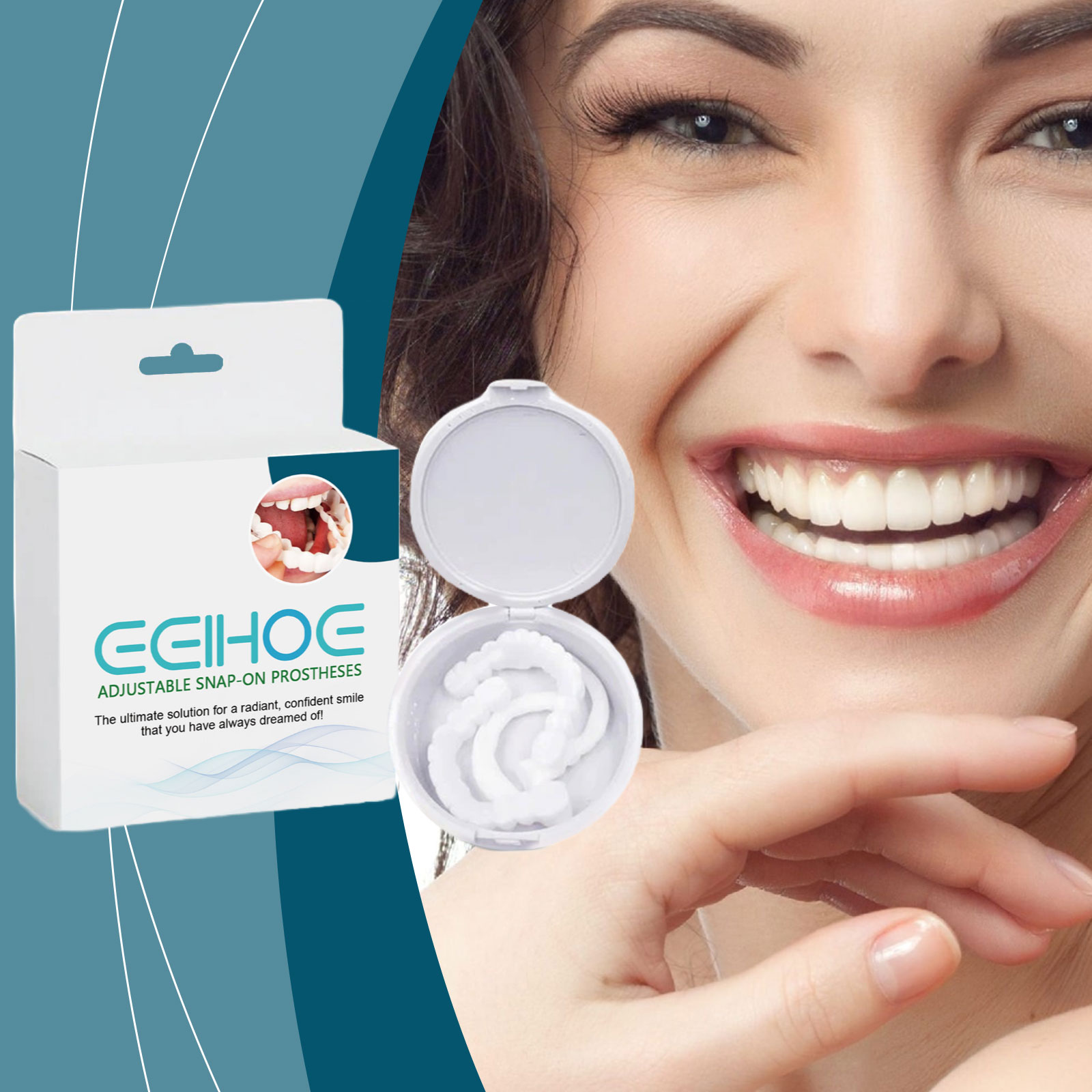 ​ EELHOE Foliowe nakładki na z – Teeth Whitening Mask recenzja i cena