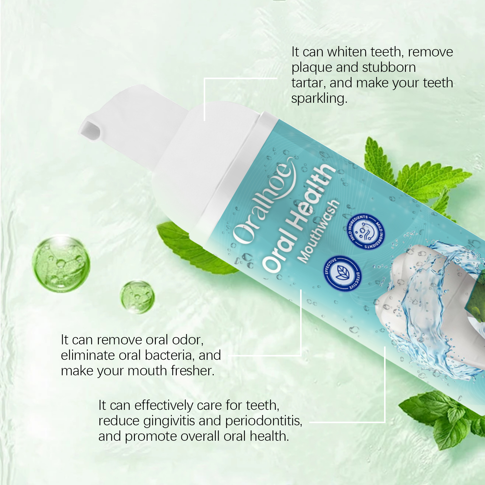Musująca pianka do wybielania  – Teeth Whitening Mousse recenzja i cena