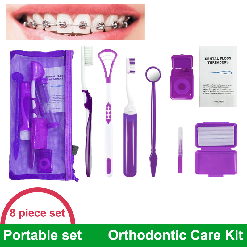 8 sztuk/zestaw Zestaw szczotec – Teeth Whitening Brush recenzja i cena