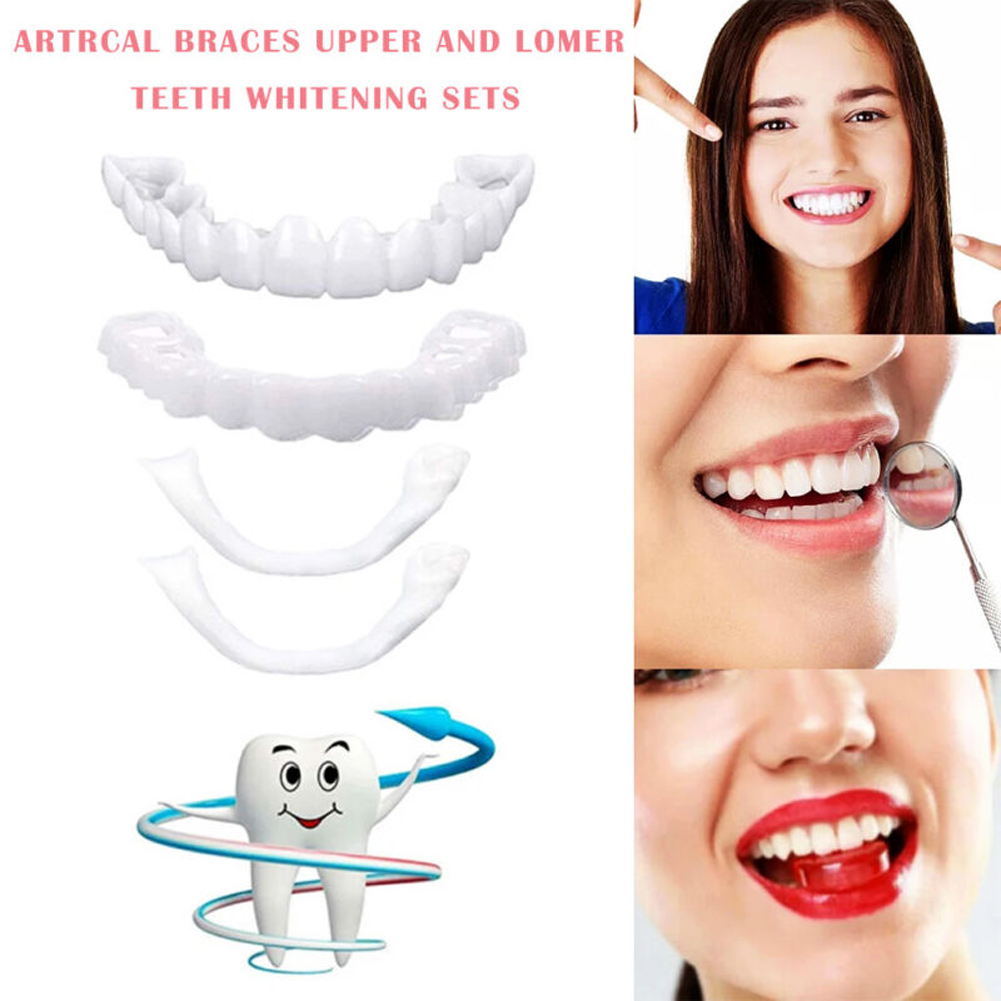 4-6 par protez górnych i dolny – Teeth Whitening Mask recenzja i cena
