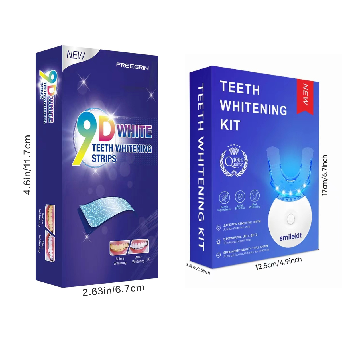 Zestaw do wybielania zębów - w – Teeth Whitening Strips Permanent recenzja i cena