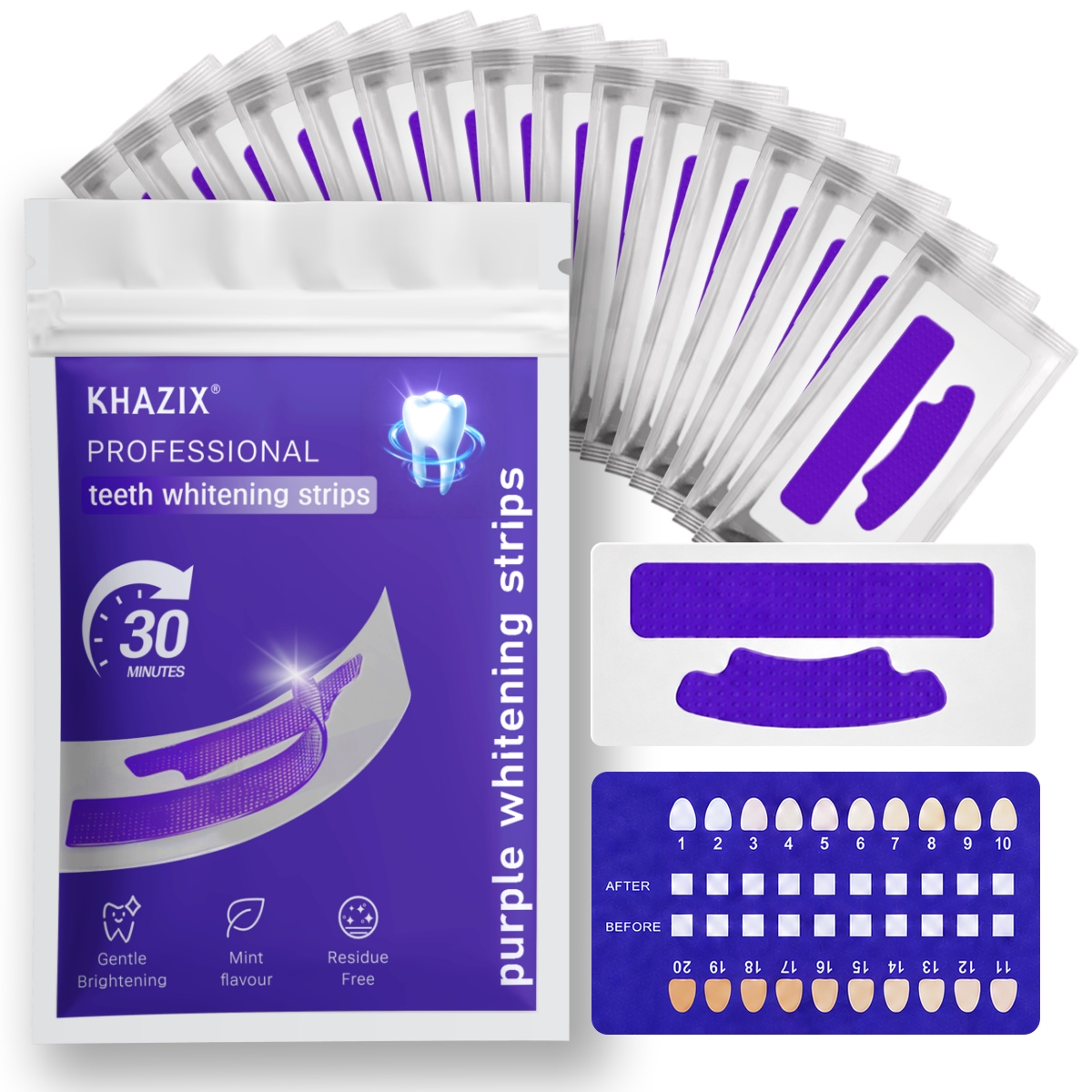 7 szt. Pasków do wybielania zę – Teeth Whitening Strips Permanent recenzja i cena