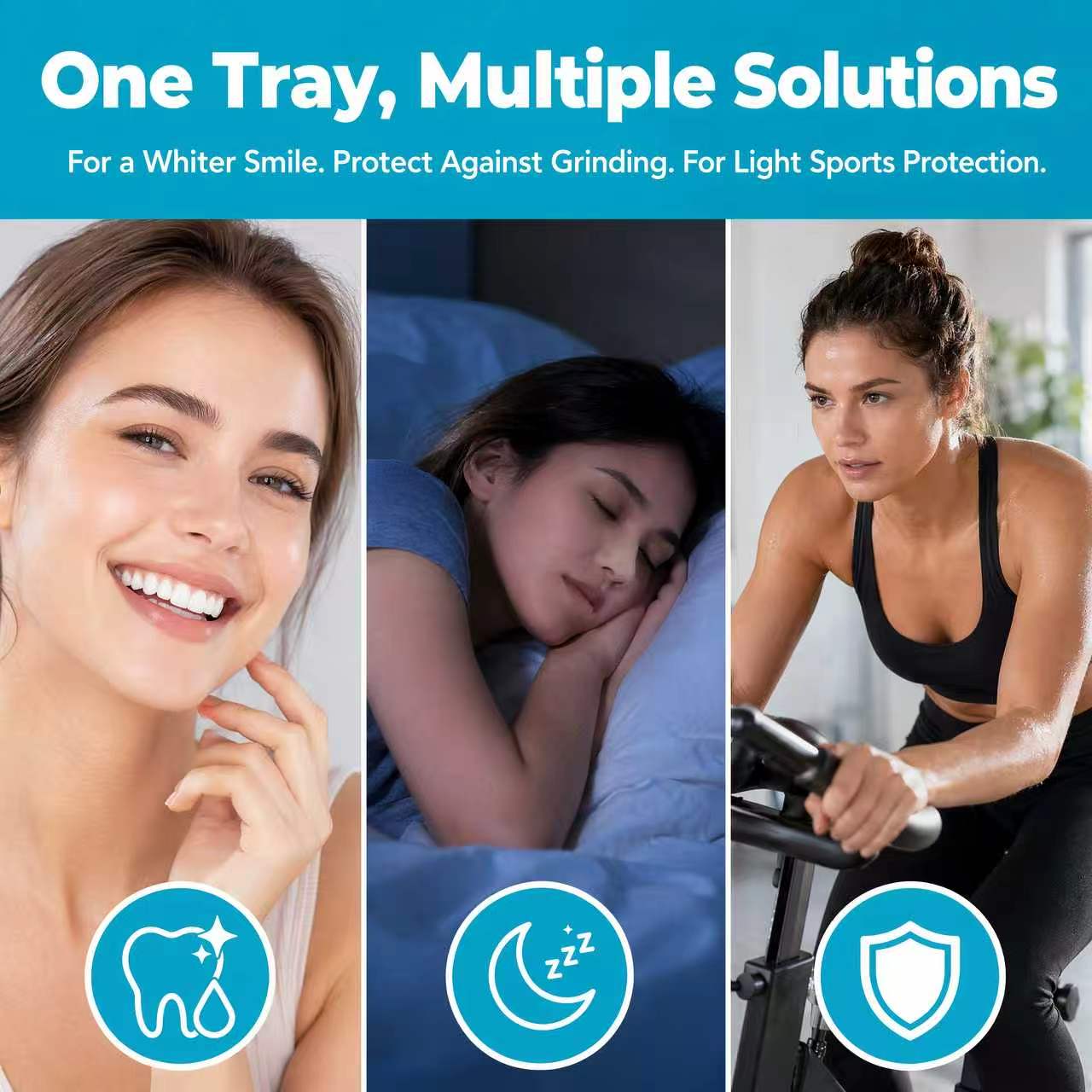 2/4/10 szt. Silikonowa Ochrani – Teeth Whitening For Trays recenzja i cena
