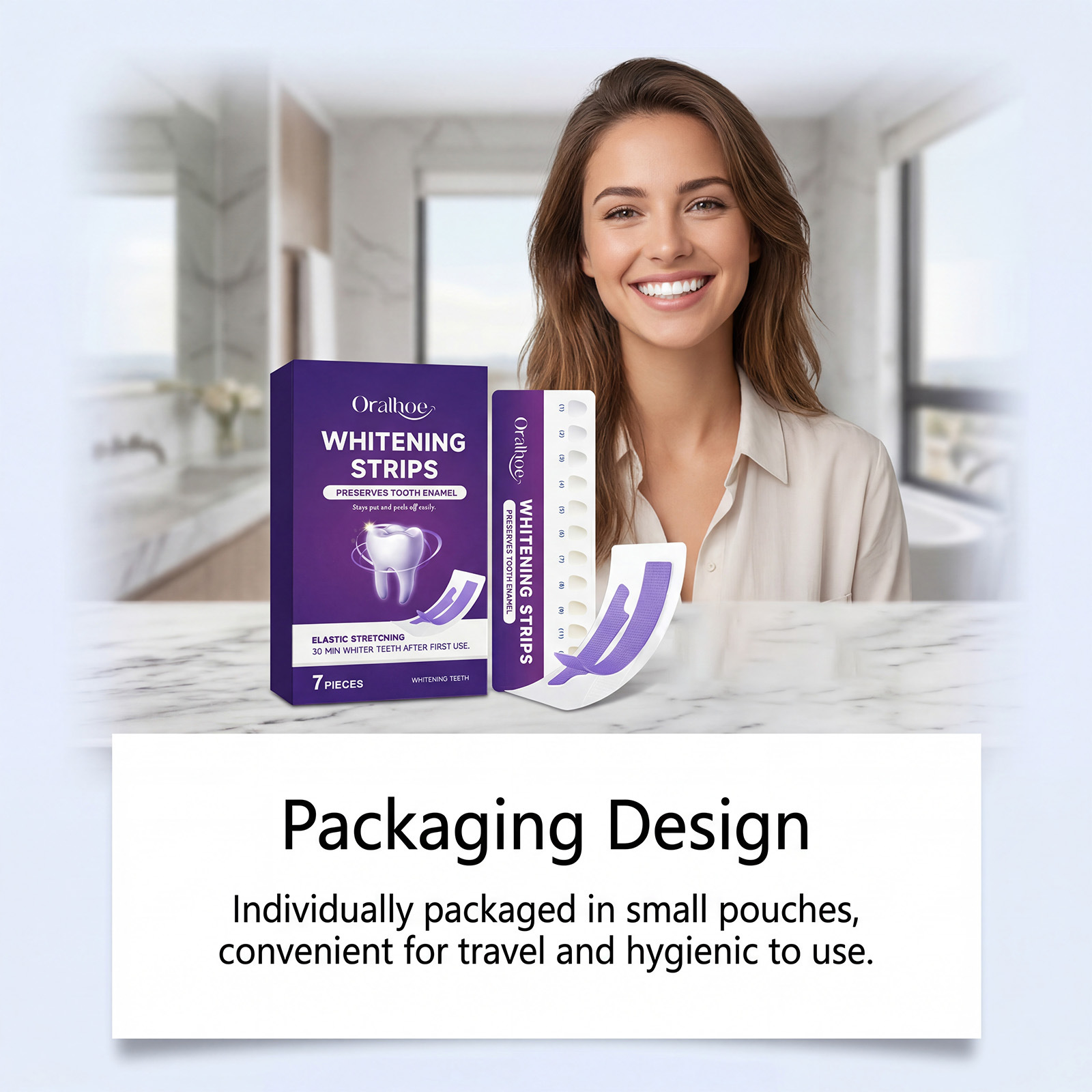 ORALHOE Bezpieczne paski do wy – Teeth Whitening Strips Permanent recenzja i cena