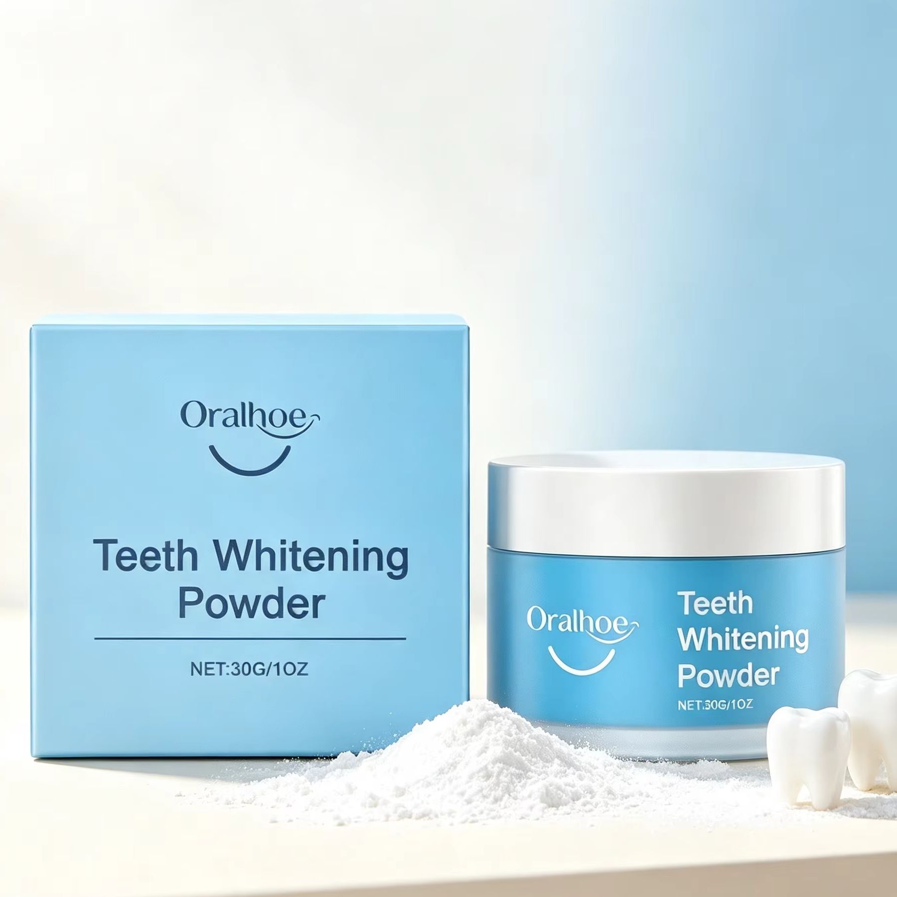 Proszek do zębów Oralhoe do cz – Teeth Whitening Flash recenzja i cena