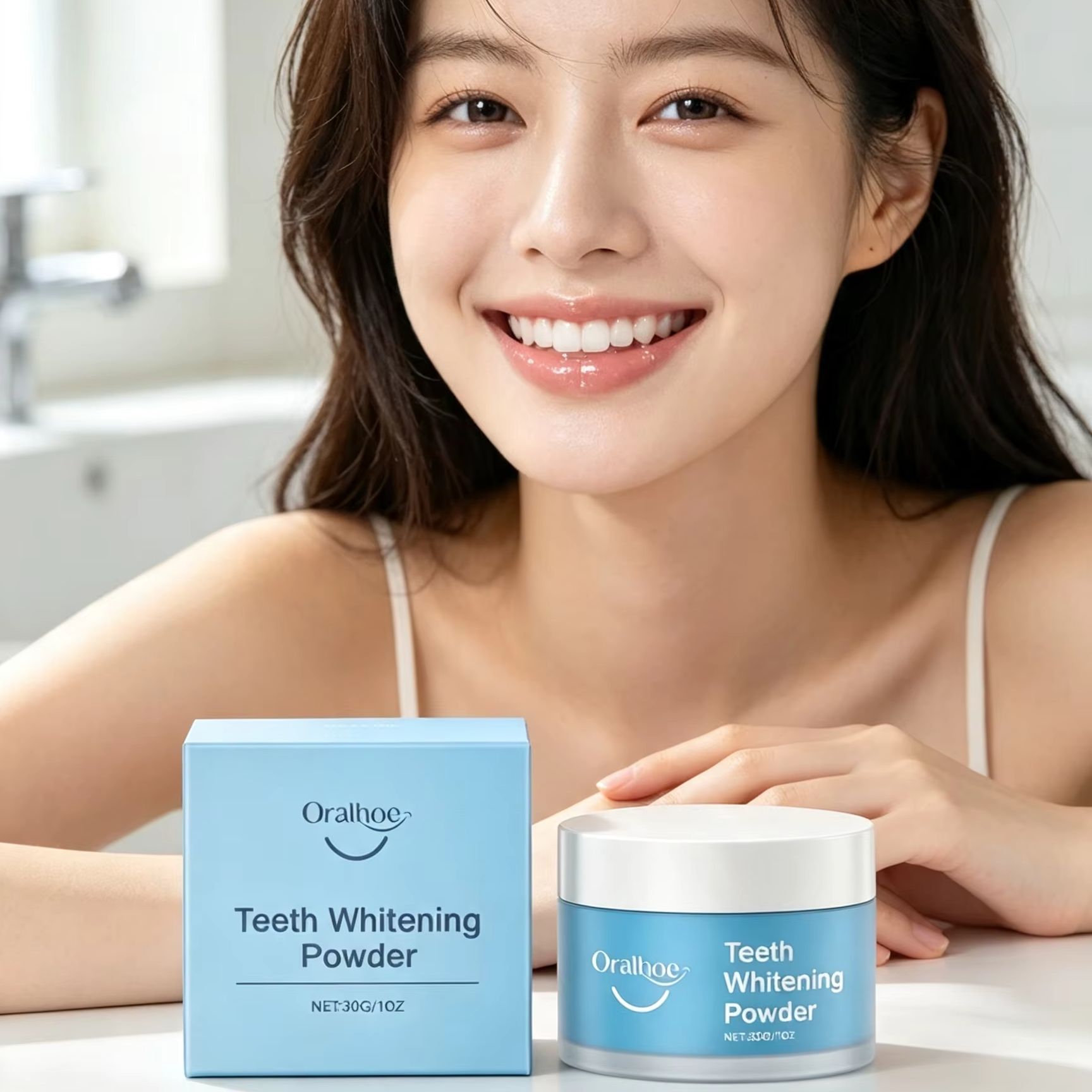 Proszek do zębów Oralhoe do cz – Teeth Whitening Flash recenzja i cena