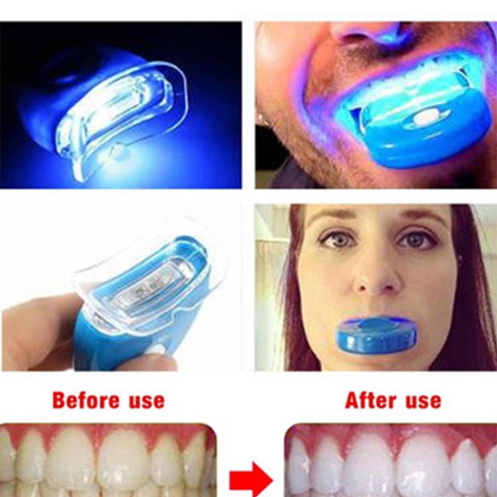 Nowy niebieski Led wybielanie  – Teeth Whitening Uv Kit recenzja i cena
