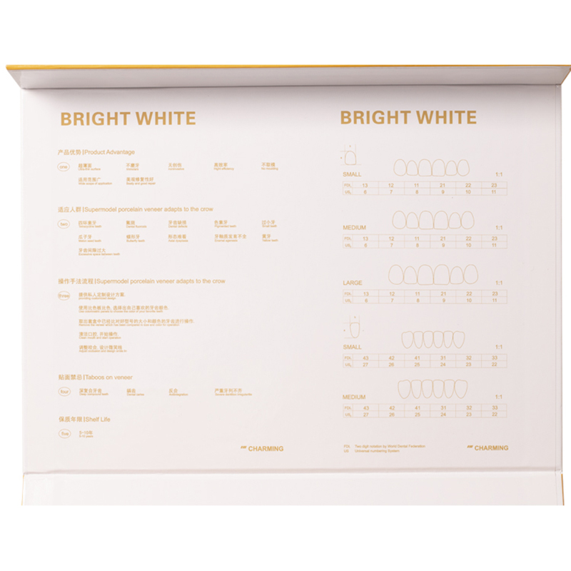 Kompozytowe porcelanowe nakład – Teeth Whitening Mask recenzja i cena