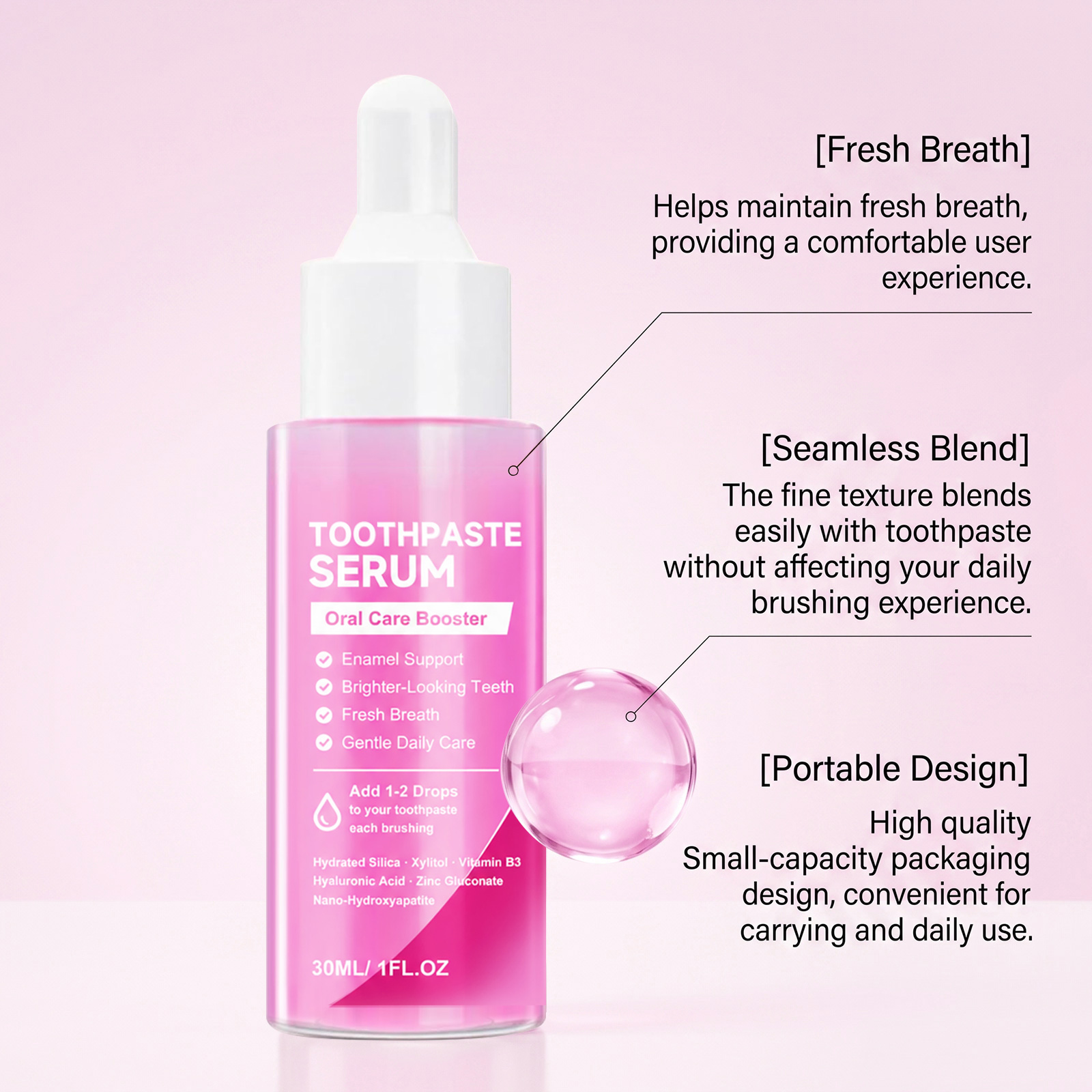 Płyn do pielęgnacji zębów, ese – Enamel Repair Serum recenzja i cena