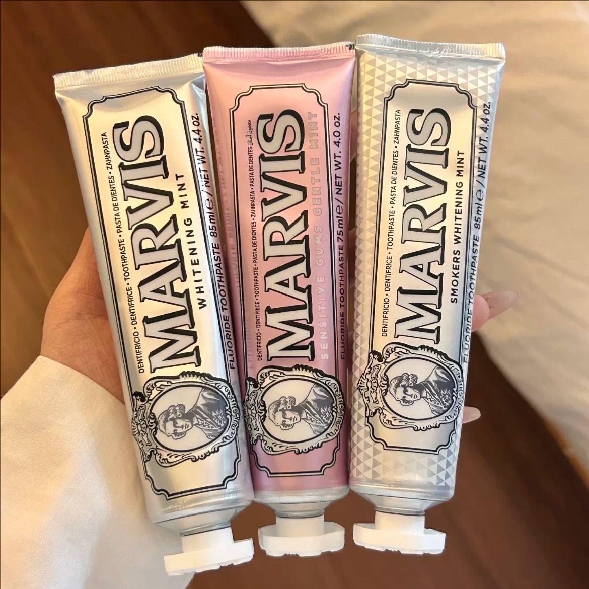 Pasta do zębów Marvis Mint Pre – Teeth Whitening Treatment recenzja i cena