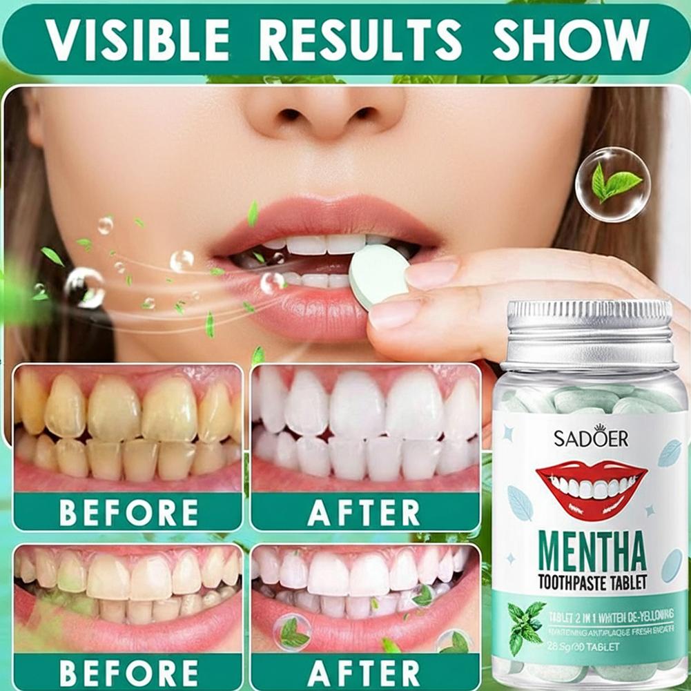 Tabletki do zębów o smaku mięt – Teeth Whitening Filter recenzja i cena