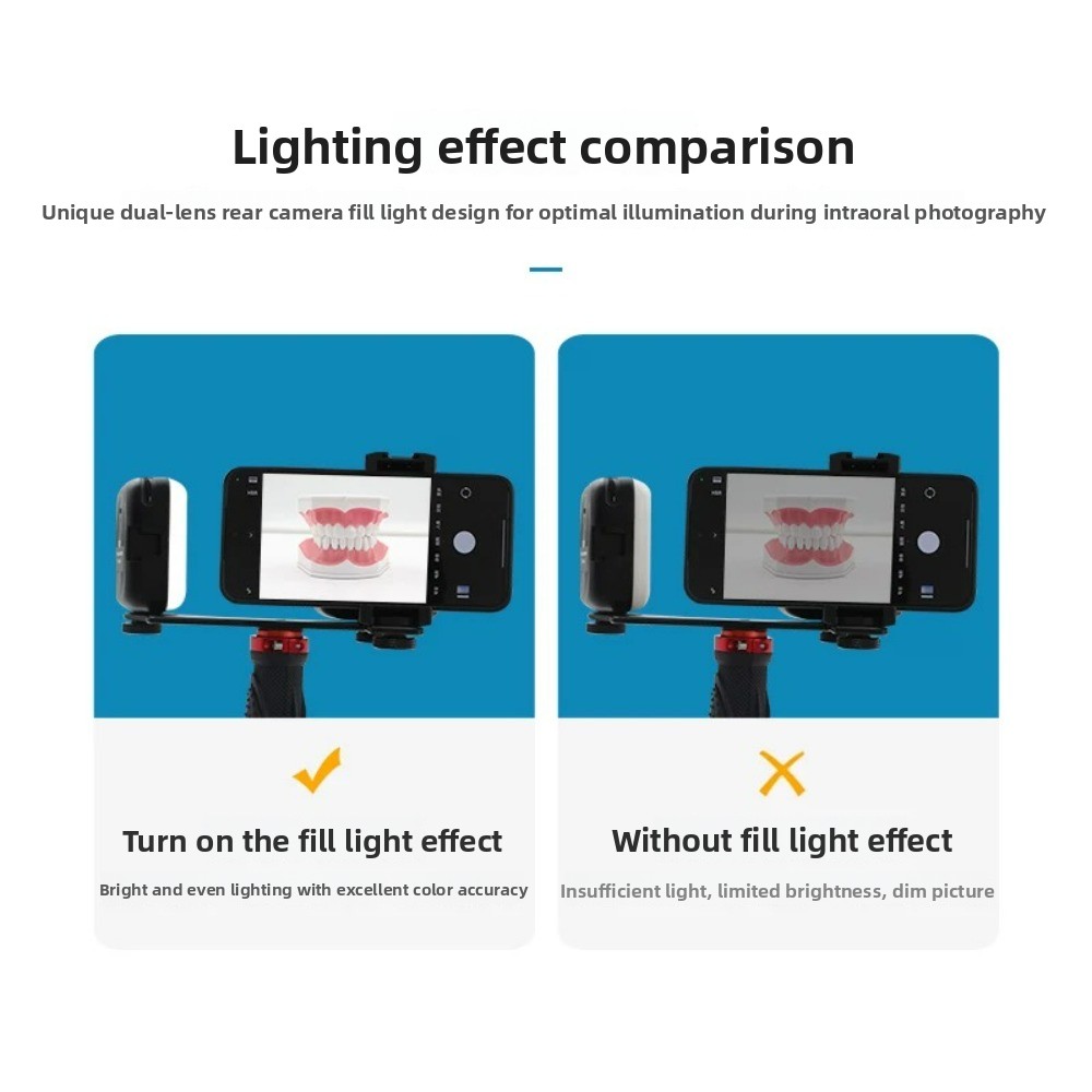 Lampa do fotografii stomatolog – Teeth Whitening Flash recenzja i cena