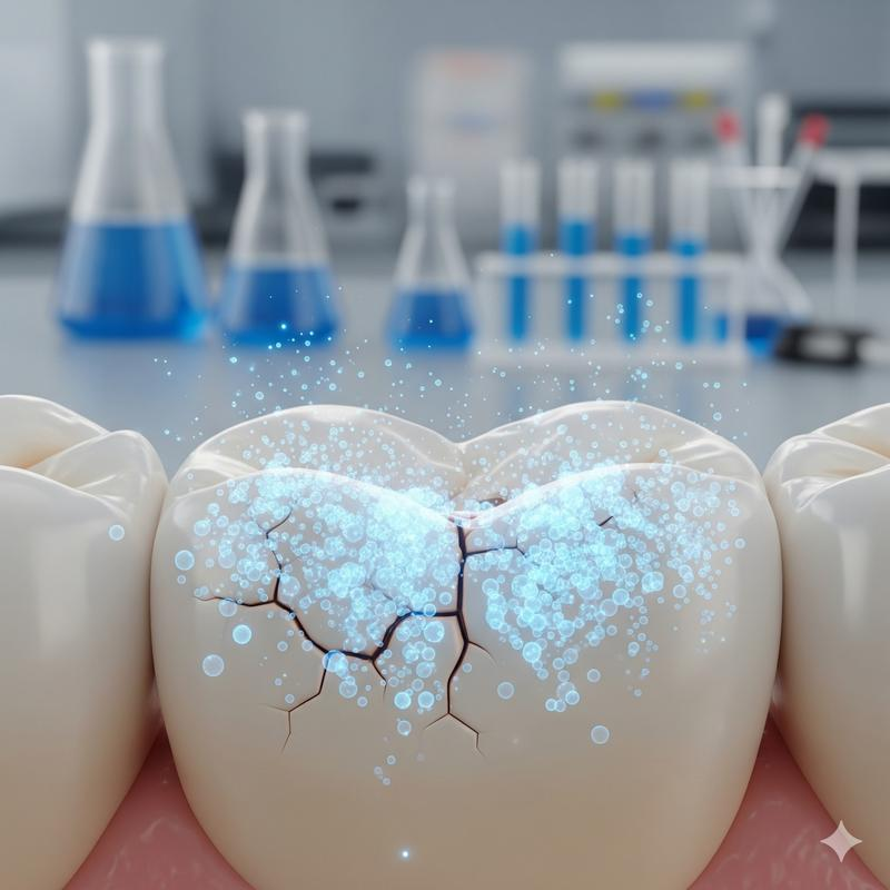 Fioletowa pianka do wybielania – Teeth Whitening Mousse recenzja i cena